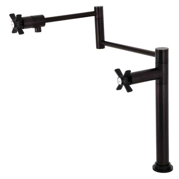 Deck Mount Pot Filler, Oil Rubbed Bronze